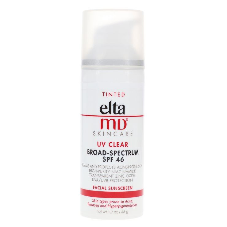 Elta MD UV Clear SPF 46 Tinted Broad Spectrum Facial Sunscreen 1.7 oz | Target