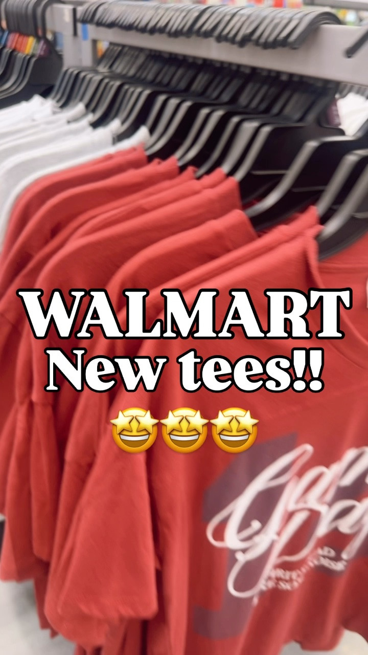 Cutest new tees & graphics all here!! 🤩

Walmart
Tees
Graphics 
New arrivals 

#walmartpartner #graphictee #newarrivals #affordablefashion #walmartfinds