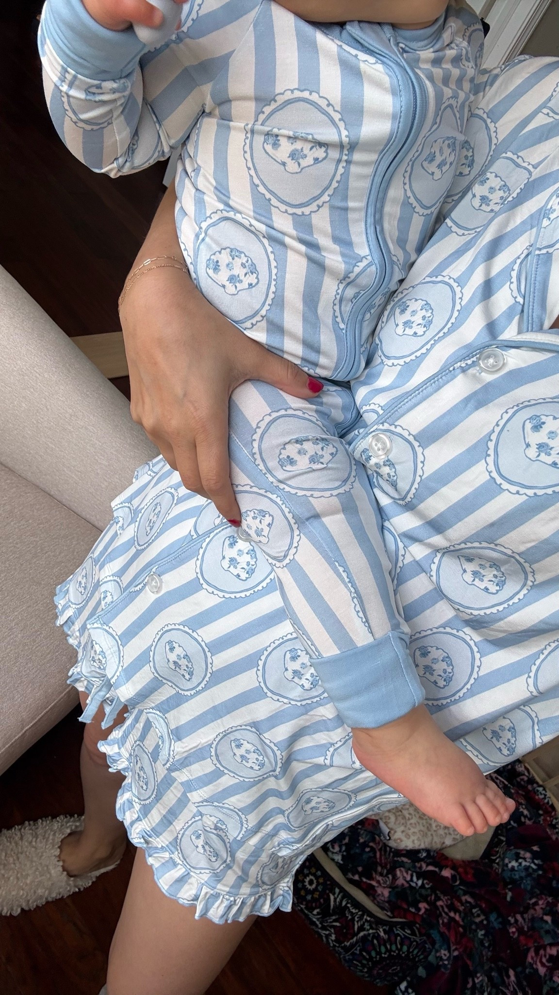 Mommy and me outfits any chance I get and these pjs are so freaking perfect!!!

#LTKmomlife #LTKBaby #LTKKids