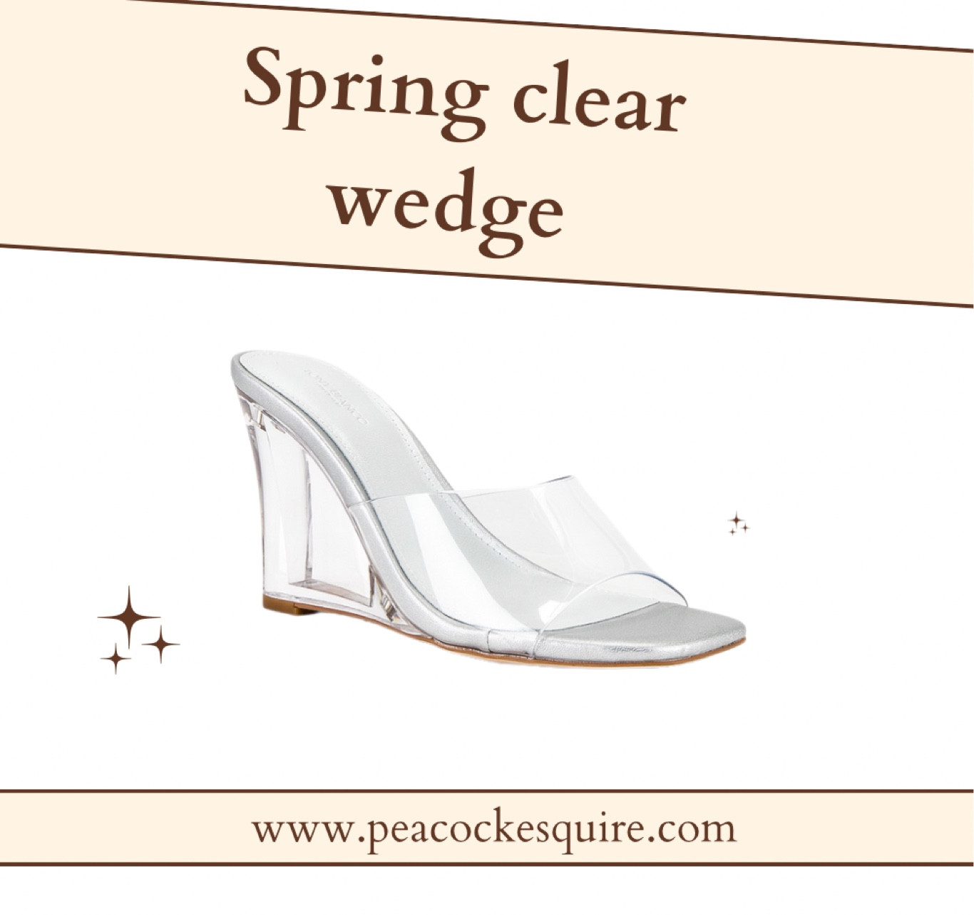 In love with these clear wedges

#LTKFind #LTKSeasonal #LTKshoecrush