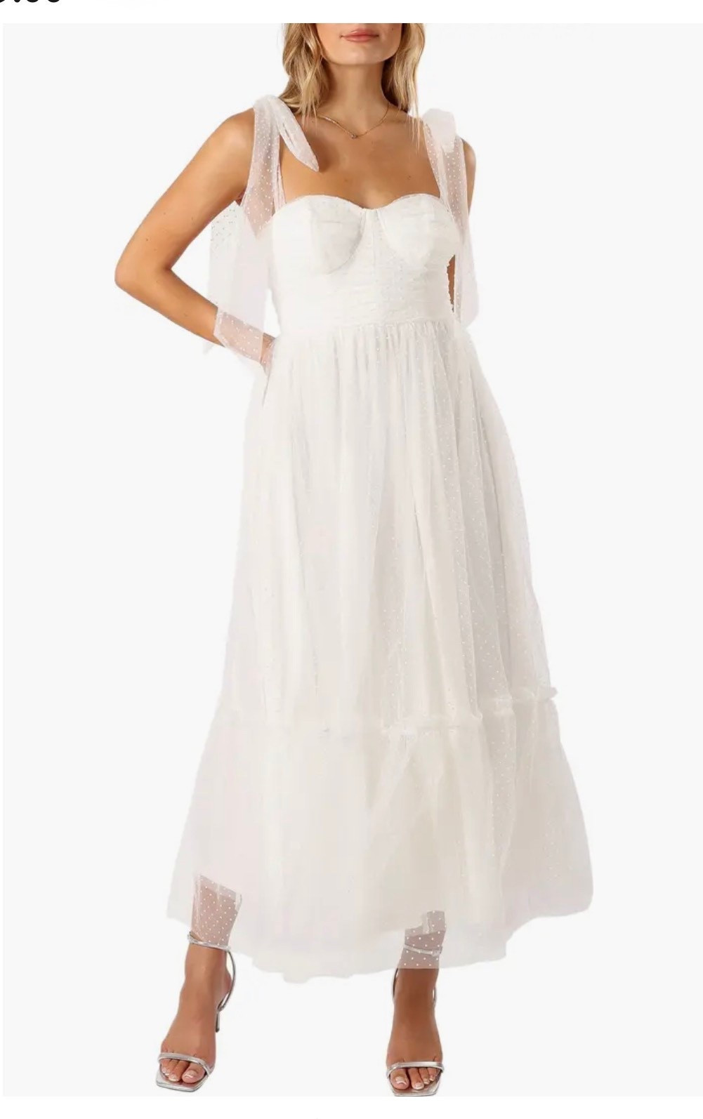 Floret Bow Strap Sweetheart Neck Maxi Dress
Petal & Pup

Coquettishly cascading bow straps and a bustier-style bodice with delineated sweetheart cups amp up the romance of a sweeping maxi textured with tiny dots

#LTKSeasonal #LTKTravel #LTKWedding