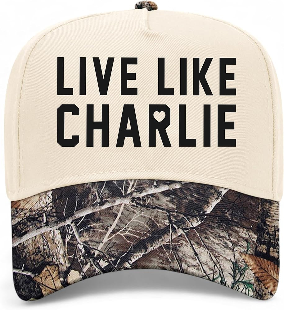 Live Like Charlie Hat | Premium Adjustable Snapback Baseball Vintage Trucker Hat for Men & Women | Amazon (US)