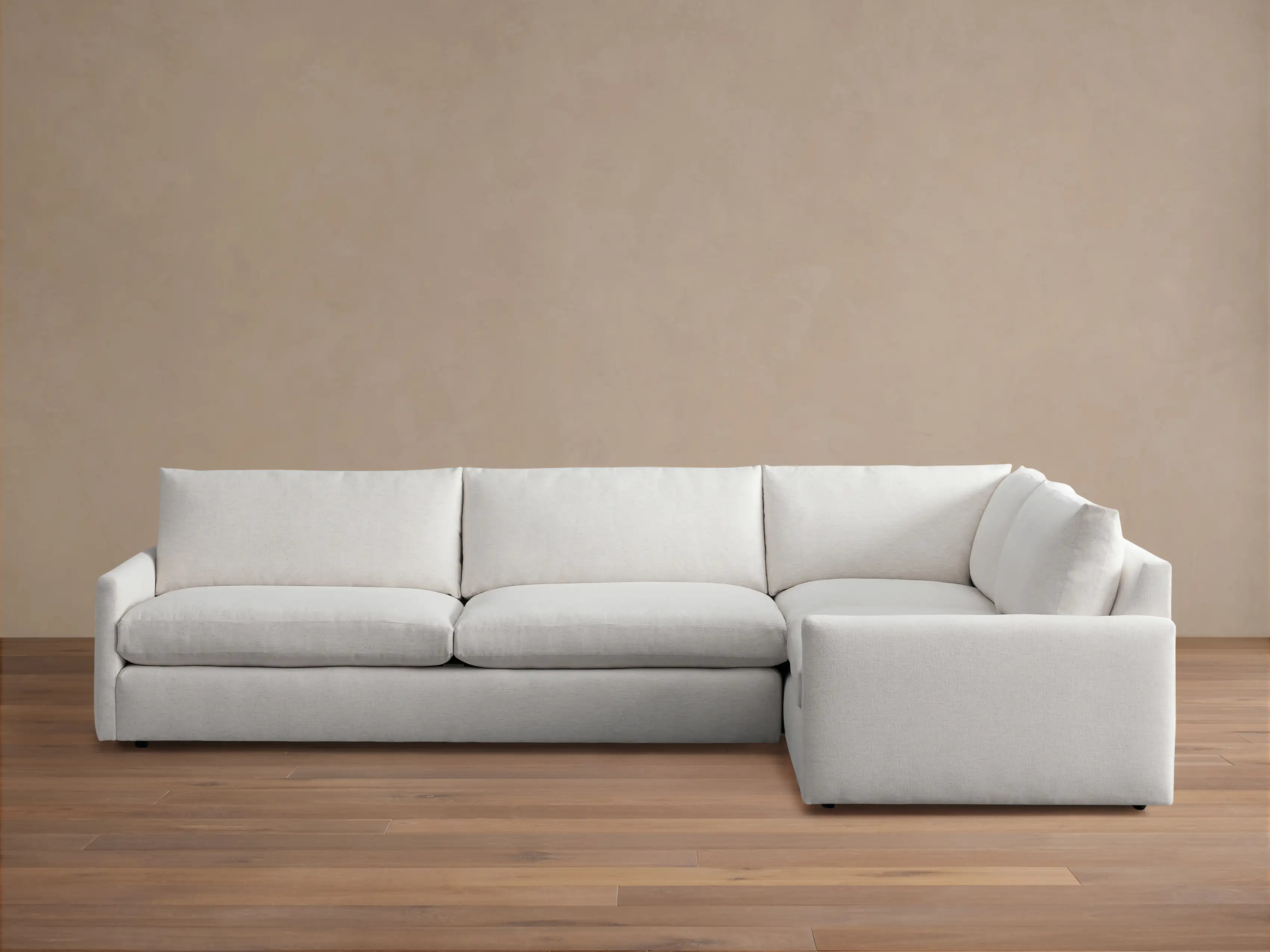 Kipton Slim Arm Two-Piece Sectional | Arhaus