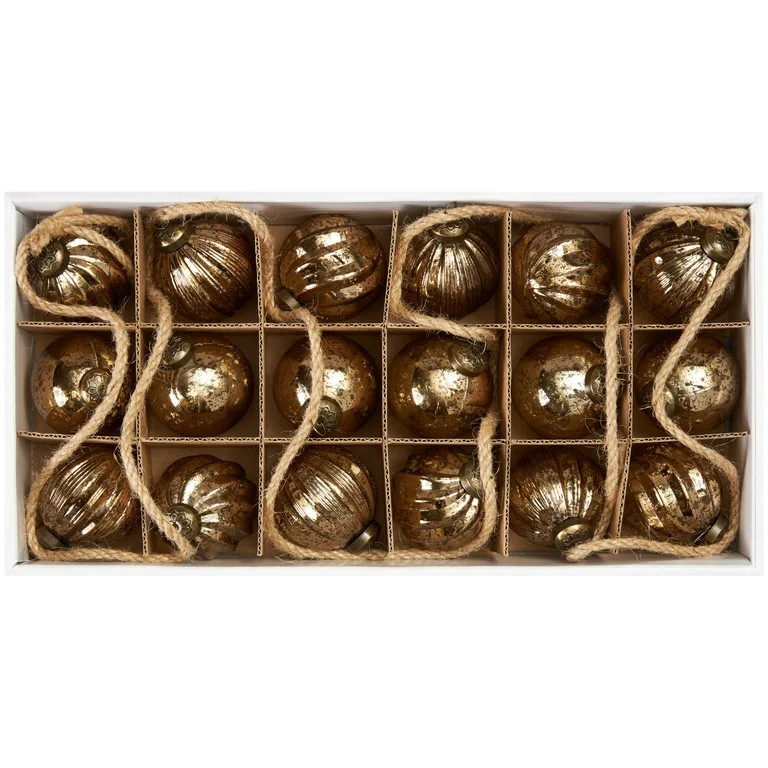 My Texas House Gold Shatterproof Ornament Garland, 72 in | Walmart (US)