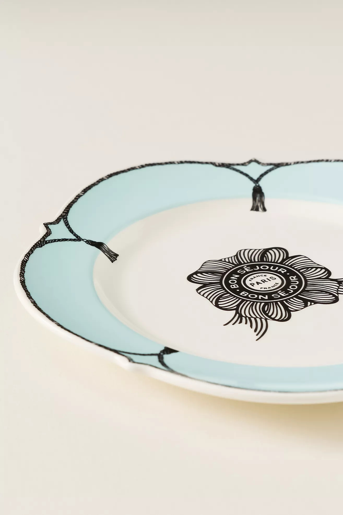 Reverie Stoneware Dessert Plate | Anthropologie (US)