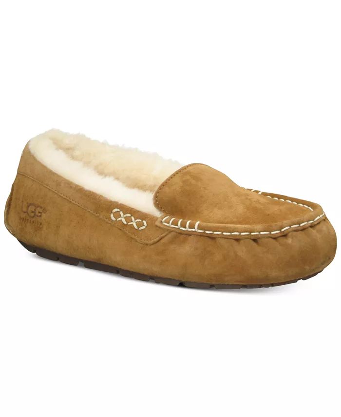 UGG® Women's Ansley Moccasin  Slippers & Reviews - Slippers - Shoes - Macy's | Macys (US)