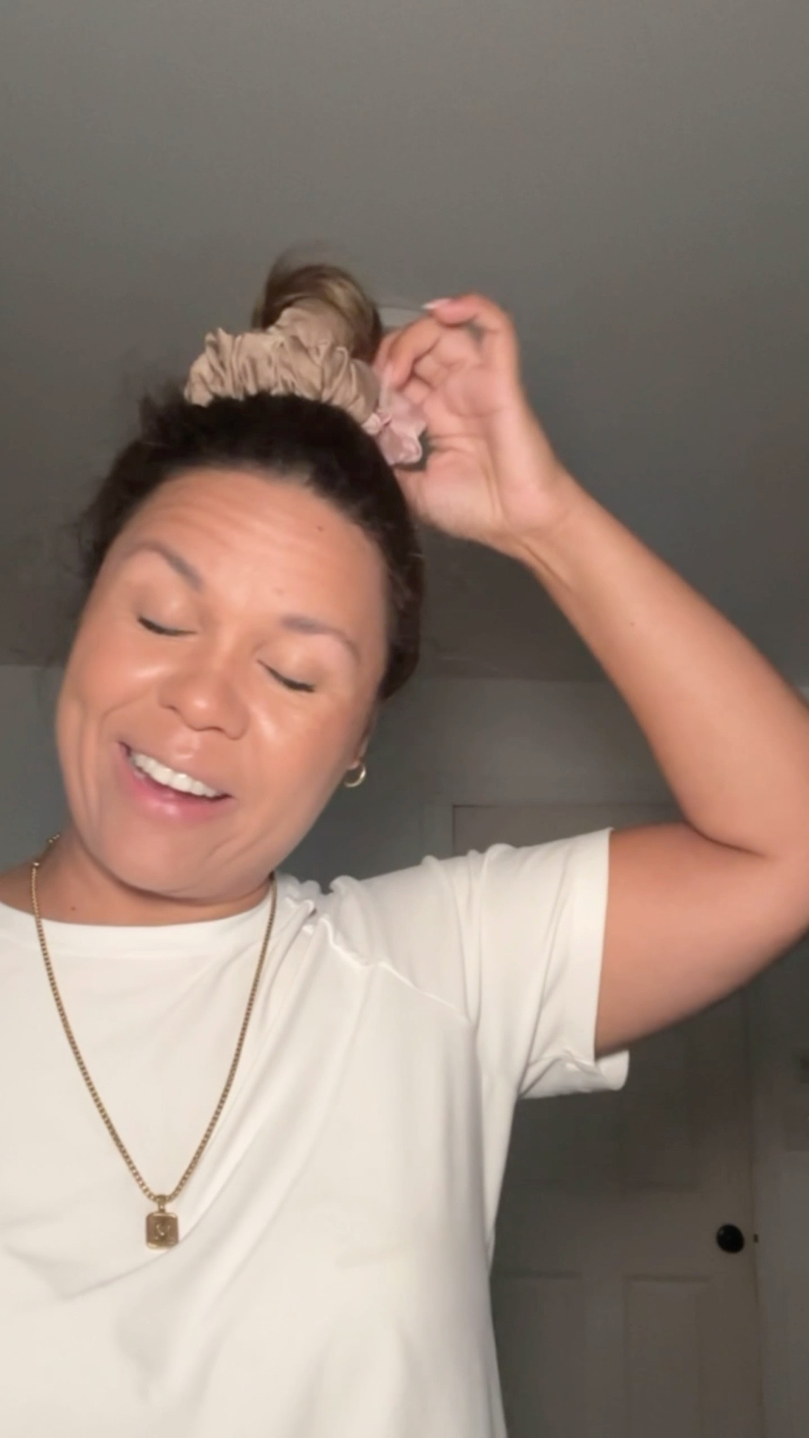 Worship outfit and hair stuff size medium in suit, 5’4 164lbs 

#LTKOver40 #LTKMidsize #LTKStyleTip