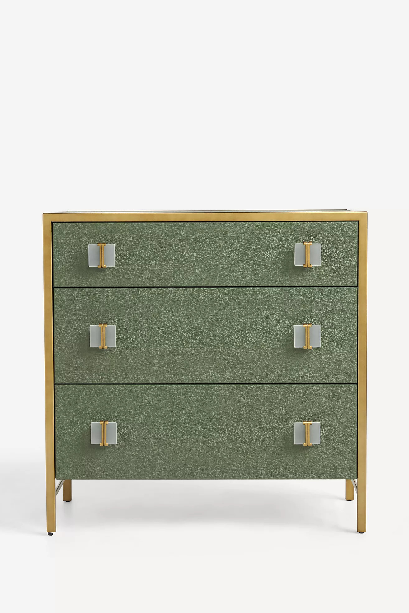Autumn Shagreen Three-Drawer Dresser | Anthropologie (US)