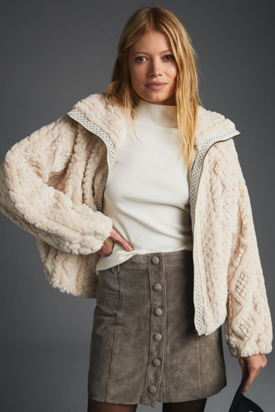 Just ordered this plush cable knit zip up sweater coat. Love the cozy neutral feel. 

Fall fashion fall outfit Anthropologie 

#LTKSeasonal #LTKHoliday #LTKstyletip