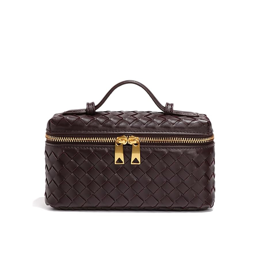 Womens Woven Crossbody Handbag Fashion Leather Top Handle Bag | Amazon (US)