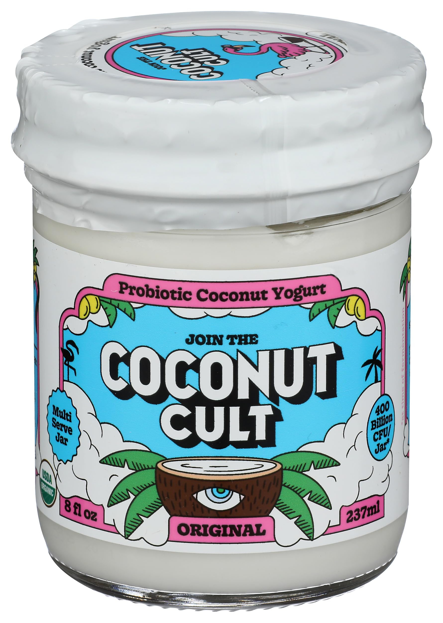 The Coconut Cult, Yogurt Probiotic Coconut Original, 8 Fl Oz | Amazon (US)