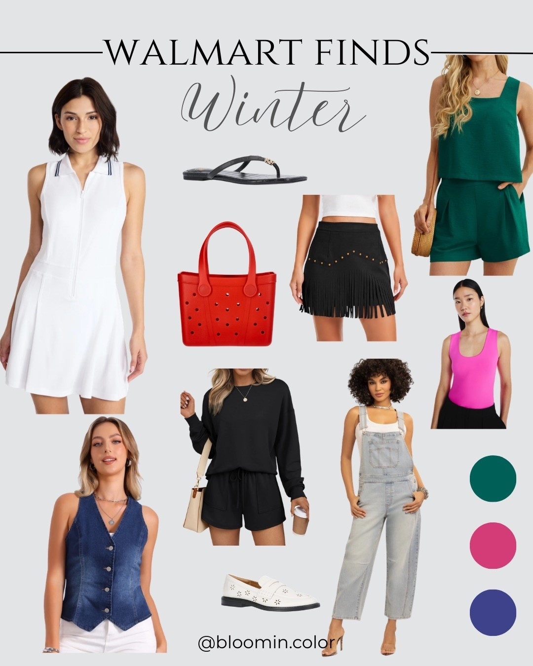 Winter board. Seasonal boards. Cool winter. Dark winter. Bright winter. 

#LTKootd #LTKWorkwear #LTKSpringSale