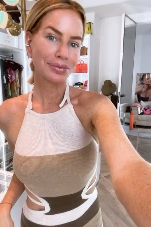 Camila Coelho
Emlyn Stripe Knit Dress 
