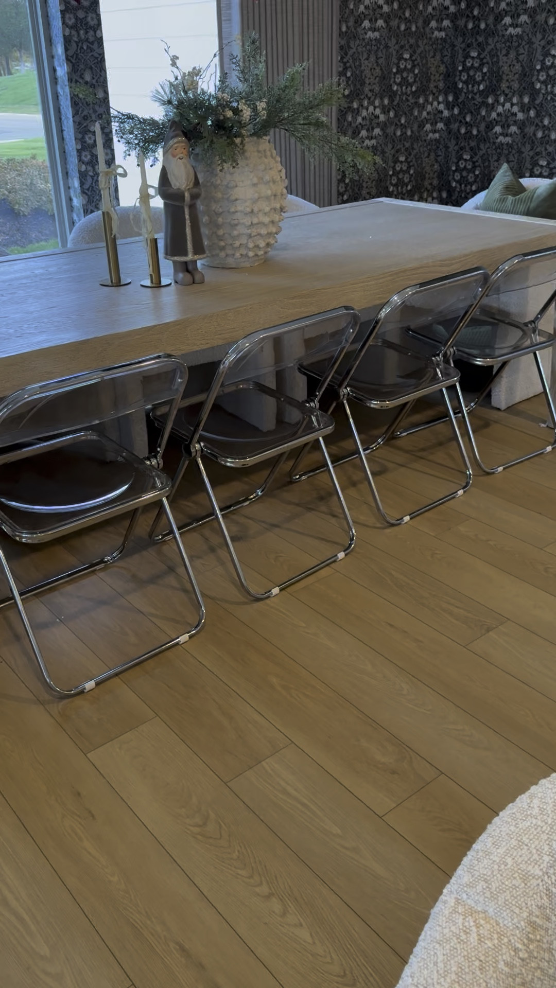 Acrylic folding chairs for holidays 

#LTKHome #LTKHoliday #LTKWatchNow