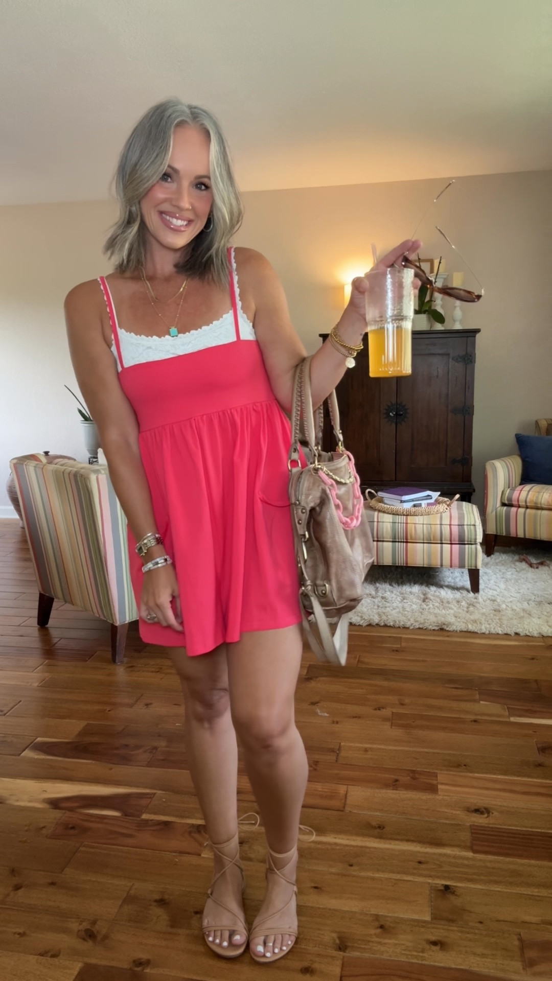Medium in the romper! Shoes are tts, can’t link this exact purse got it thrifted! #summerstyle #summervibes #FPdupe #FPinspired #freepeoplelookalike #momstyle #pmsoutfit

#LTKootd #LTKOver40 #LTKSeasonal