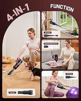 Fanttik Cruise V11 APEX Handheld Vacuum Cordless, 4-in-1 Vacuum Cleaner with AxLoop 180\u00b0 Rot... | Amazon (US)