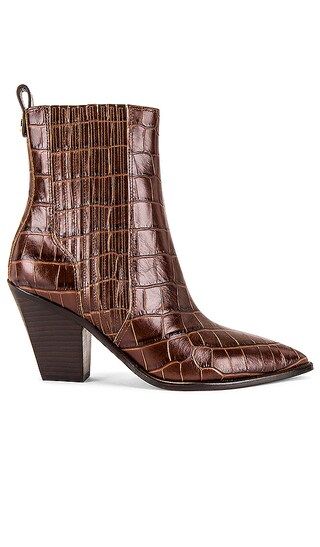 Veronica Beard Sanai 2 Boot in Chocolate. - size 6 (also in 5, 6.5, 7.5) | Revolve Clothing (Global)