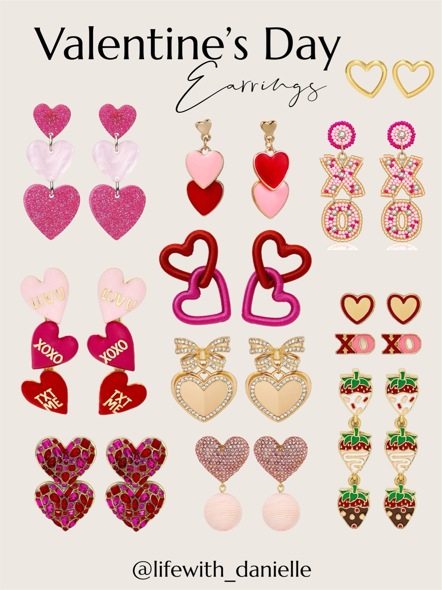Valentine’s Day earrings from Target and Amazon!

#LTKSaleAlert #LTKSeasonal #LTKStyleTip