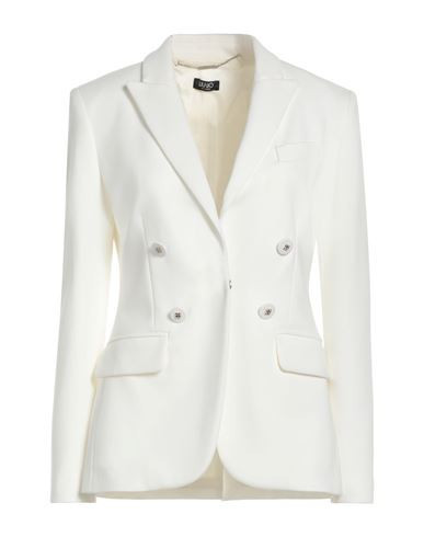 Liu •jo Woman Blazer White Size 6 Viscose, Polyamide, Elastane | YOOX (US)
