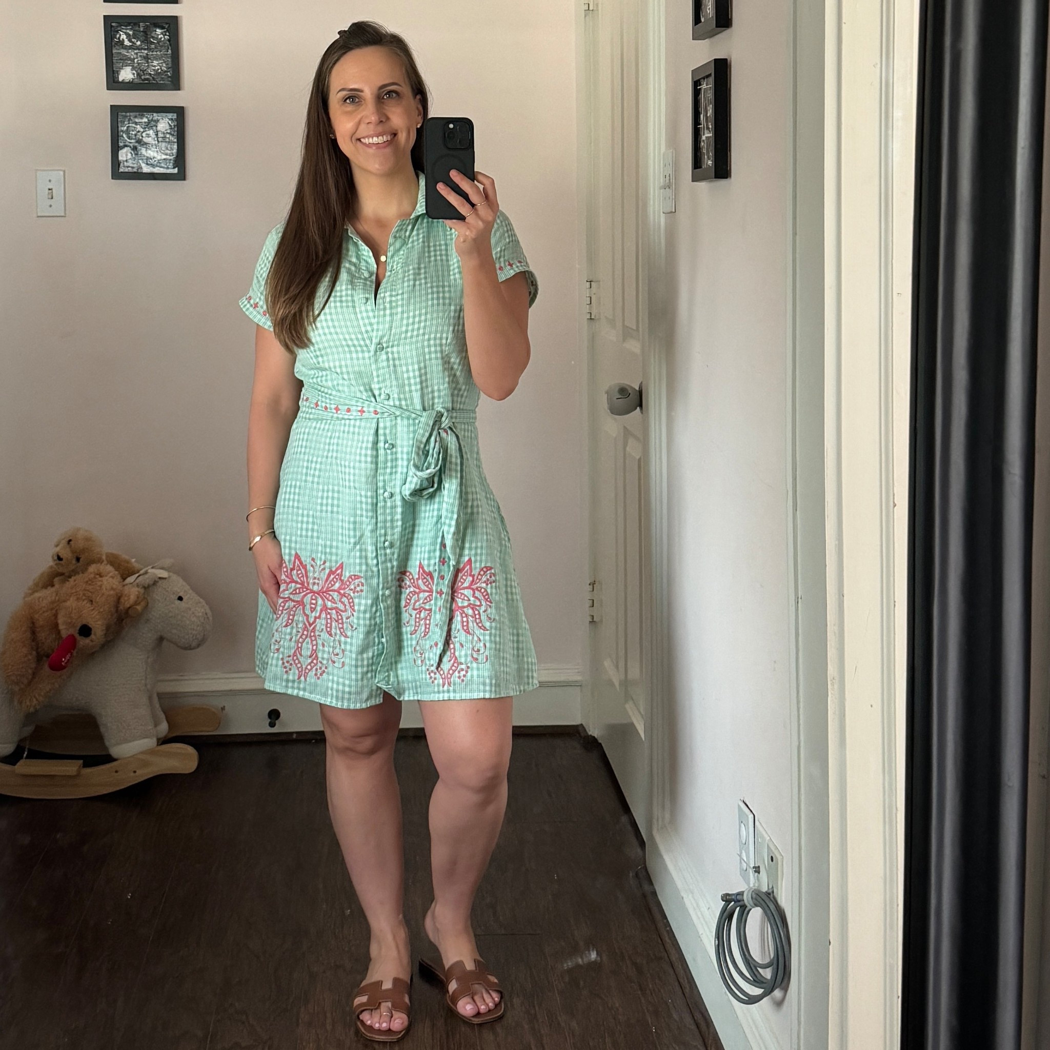 Light and airy mint green garden dress. Wearing a size Medium  

#LTKPetite #LTKootd #LTKMothersDay