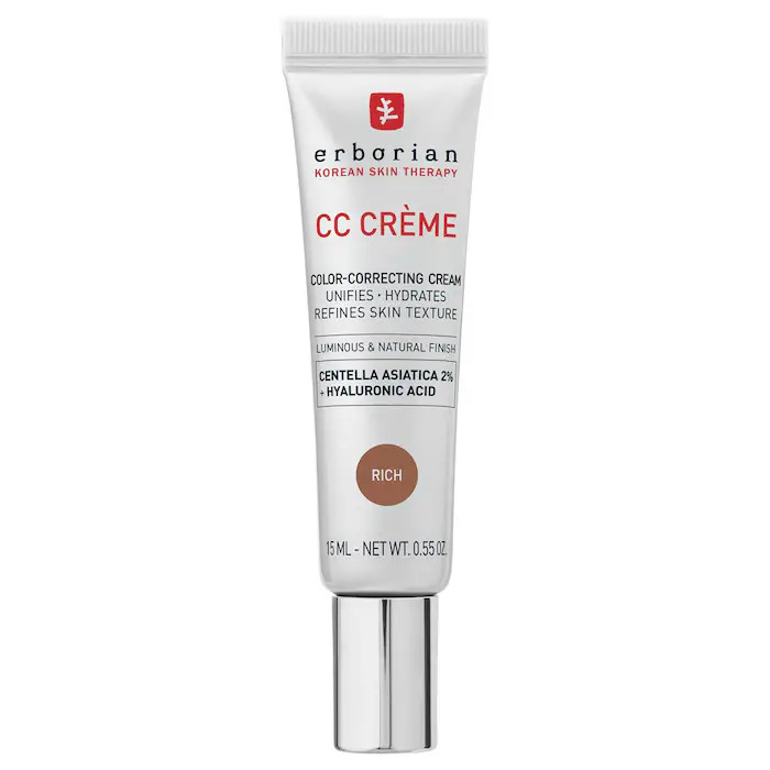 CC Cream Color-Corrector for Natural Luminous Finish with Korean 2% Centella Asiatica Extract and... | Sephora (US)