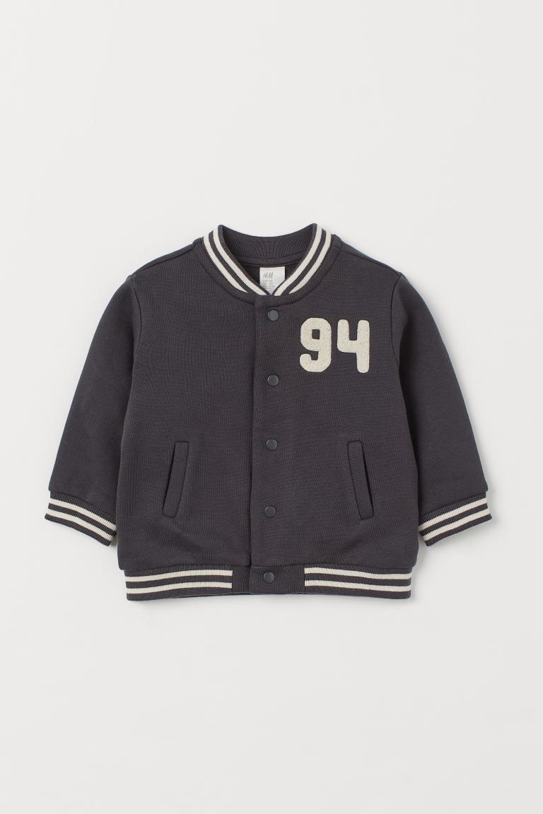 Cotton Baseball Jacket | H&M (US + CA)