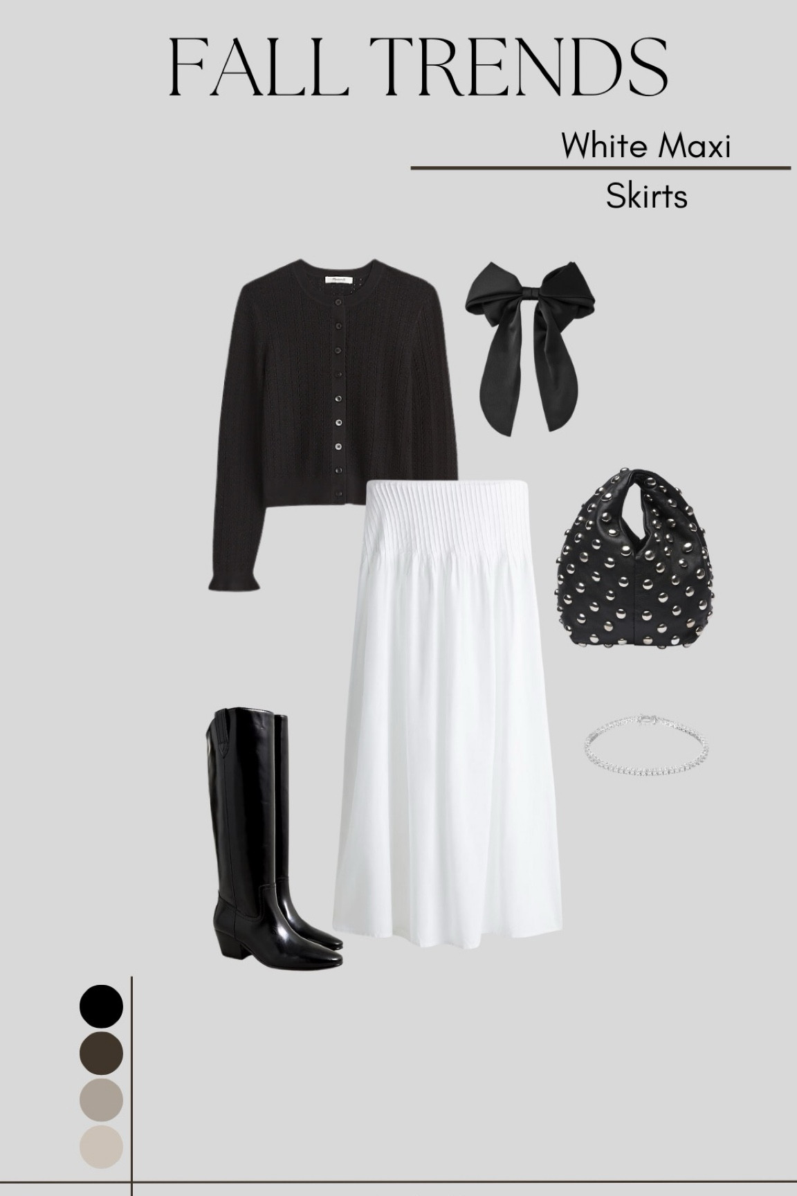 How to wear a white maxi skirt in the fall! 

#LTKFindsUnder100 #LTKFindsUnder50 #LTKStyleTip