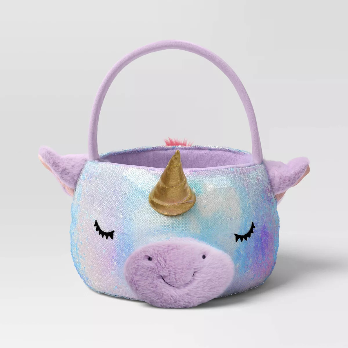 Halloween Unicorn Round Trick or Treat Decorative Bling Basket - Hyde and EEK! Boutique™ | Target