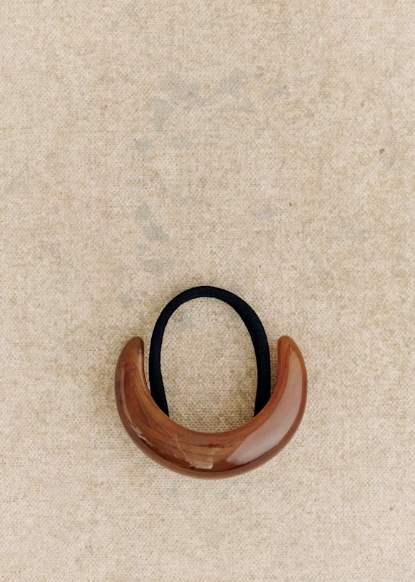 Sydney Scrunchie - Coffee - Resin - Sézane | Sezane - UK