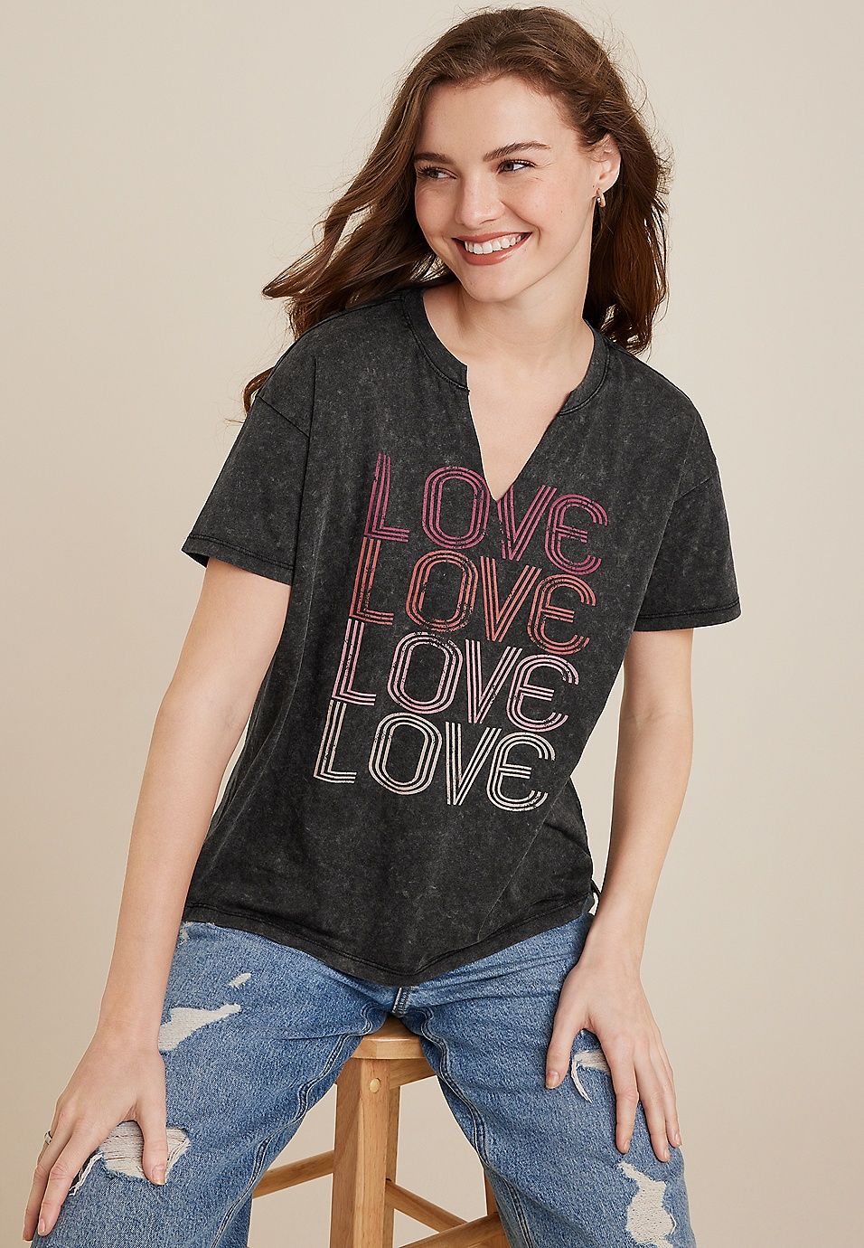 Love Graphic Tee | Maurices
