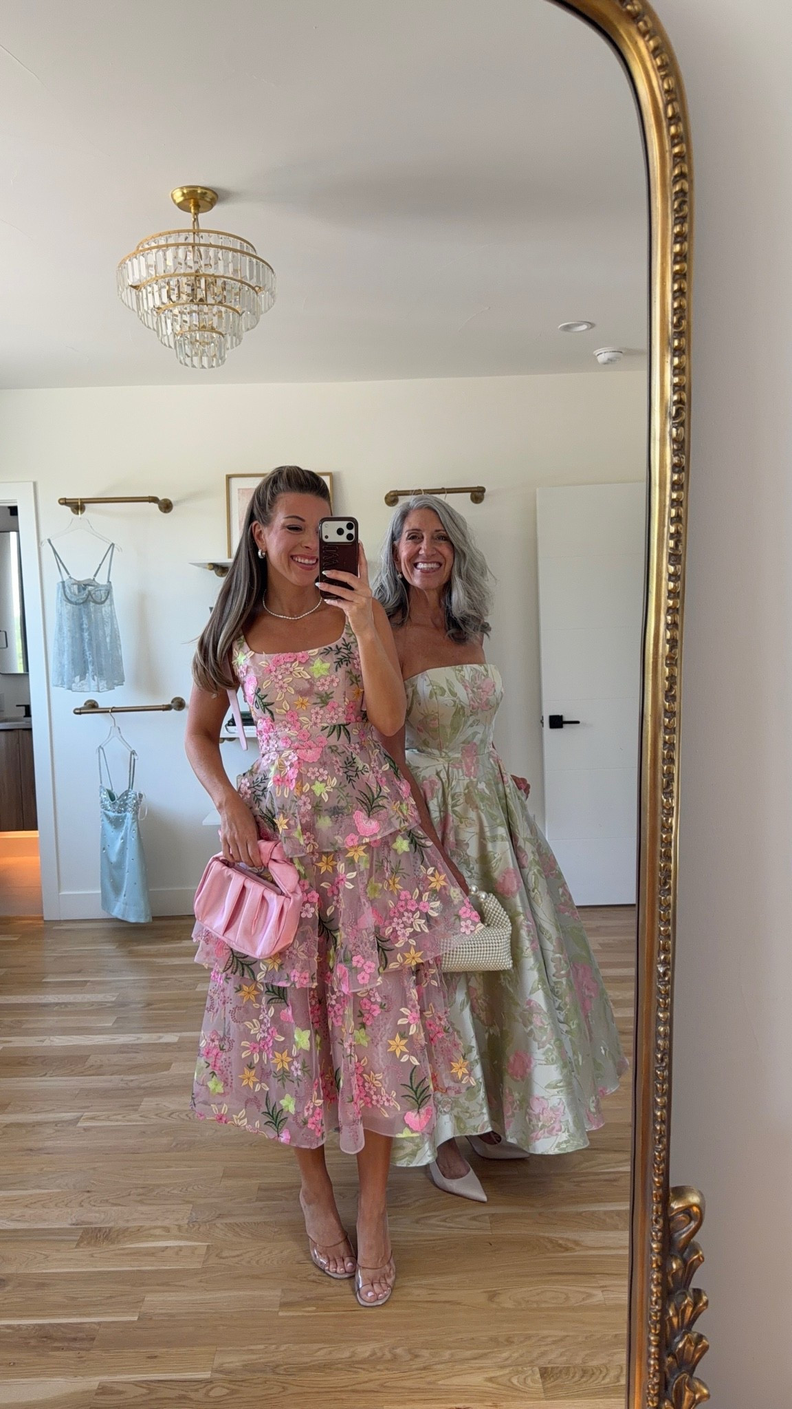 Mom and me wedding guest and formal event dresses  

electric picks: emerson20
divi: emerson15

Wearing my usual smalls/2 
Mom sized down to a 4 

Wedding guest
Formal event
Black tie
Floral
Metallic
Pleated
Mother of the bride
Special occasion

#LTKootd #LTKSeasonal #LTKgrwm