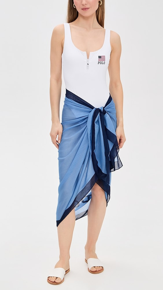 Polo Ralph Lauren Logo Icons Pony Long Pareo | Shopbop | Shopbop