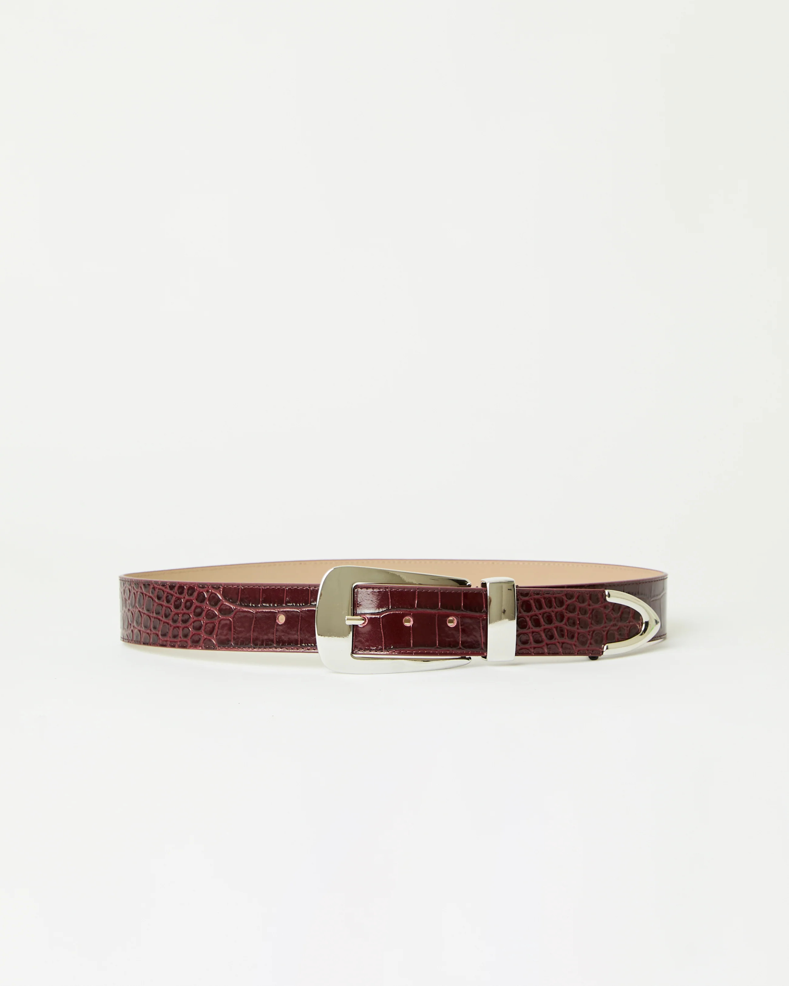 ARDEN CROCO LEATHER BELT | B-Low The Belt