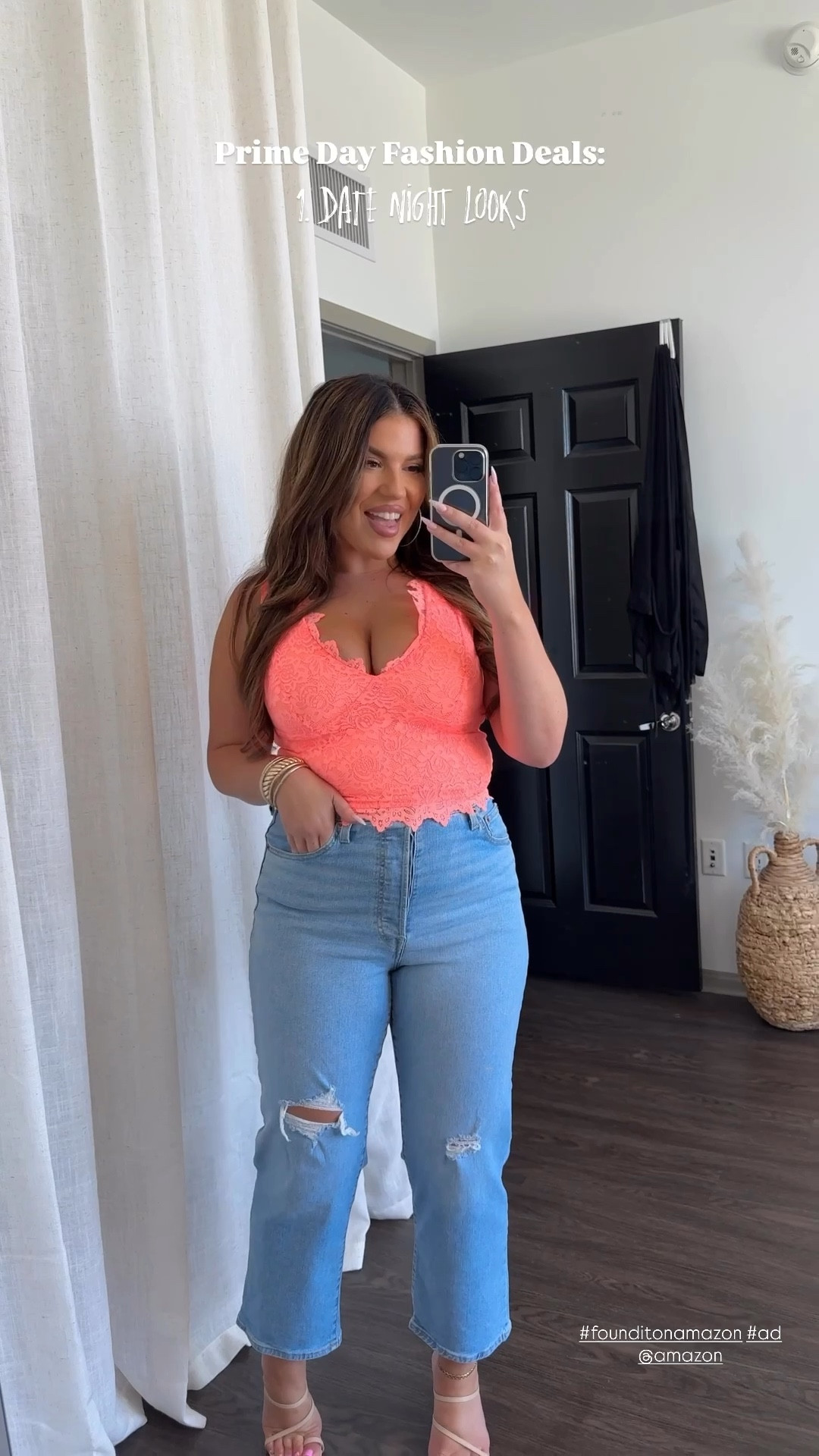 Amazon Prime Day Fashion Deals!🤍 my sizing below!
Jumpsuit: L (stretchy, tall girl friendly- I’m 5’5 wearing a 3inch heel)
Top: L
Jeans: 31

@amazon #founditonamazon #ad

#LTKSaleAlert #LTKMidsize
