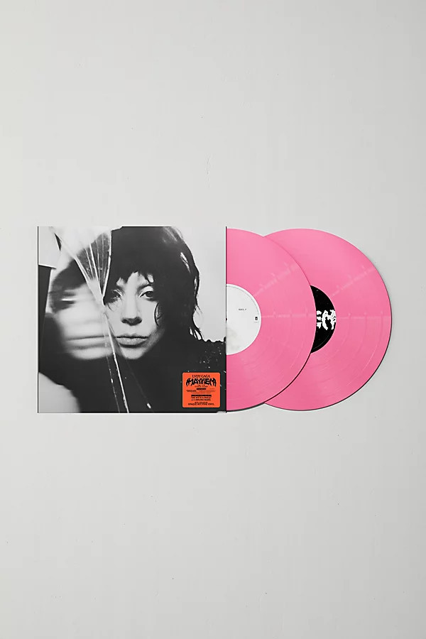 Lady Gaga - MAYHEM UO Exclusive 2XLP in Opaque Hot Pink at Urban Outfitters | Urban Outfitters (US and RoW)