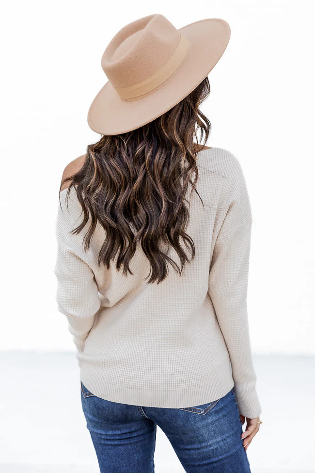 Last Song Beige Off The Shoulder Blouse | Pink Lily