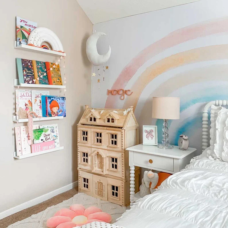 Personalized Nursery Decor, Playroom Wall Art, Kids Knitted Wire Name, Children's Bedroom Decor, ... | Etsy (US)