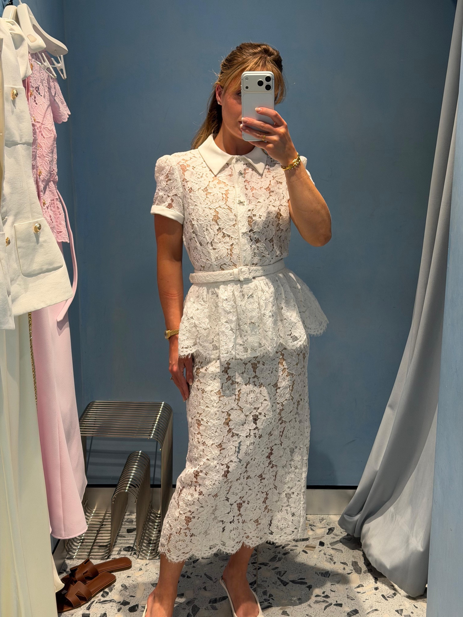 Self Portrait Dress 🤍 Alternatives linked! 

White Lace Midi Dress, Peplum Sress, Wedding Guest Outfit Idea, Bride to Be, All White Lace Look, Summer Event Outfit, Races Style, Races Outfit 

#LTKsummer #LTKwedding #LTKspring