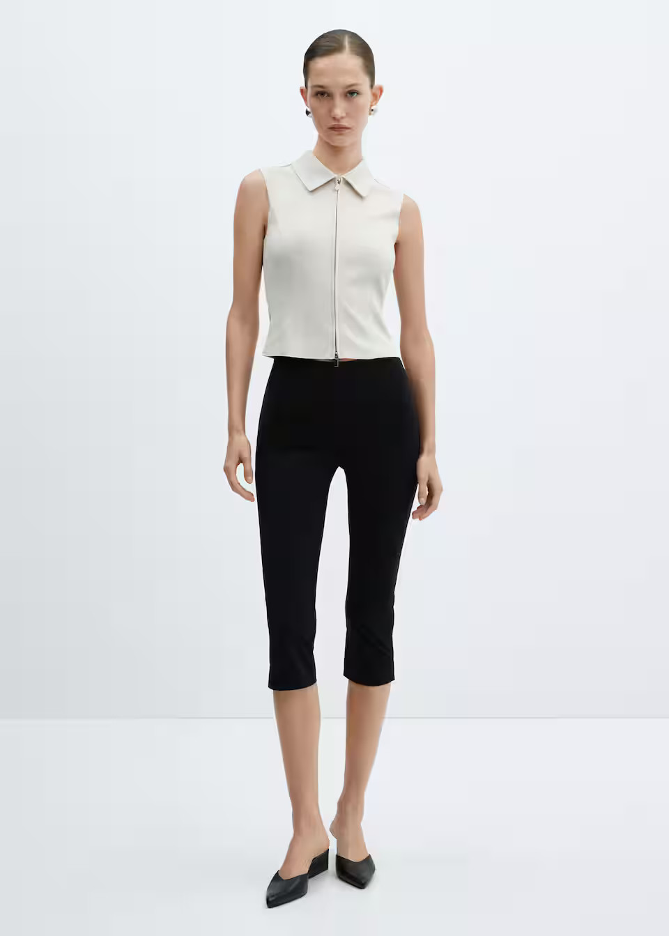 Capri leggings -  Women | Mango USA | MANGO (US)