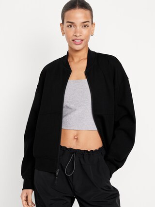 Dynamic Fleece Bomber Jacket for Women | Old Navy (US)