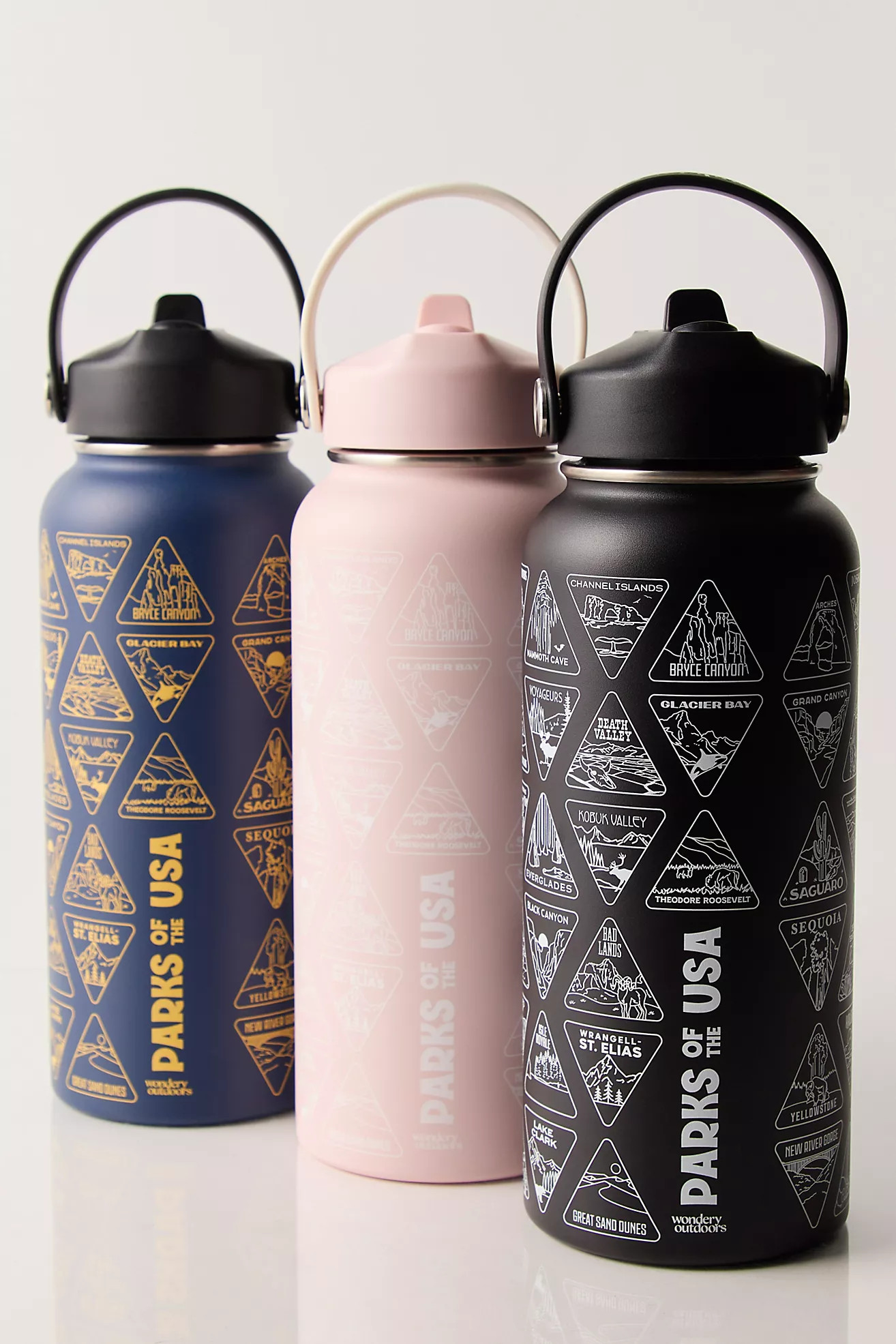 Wondery Outdoors Parks of the USA Bucket List Water Bottle | Free People (Global - UK&FR Excluded)