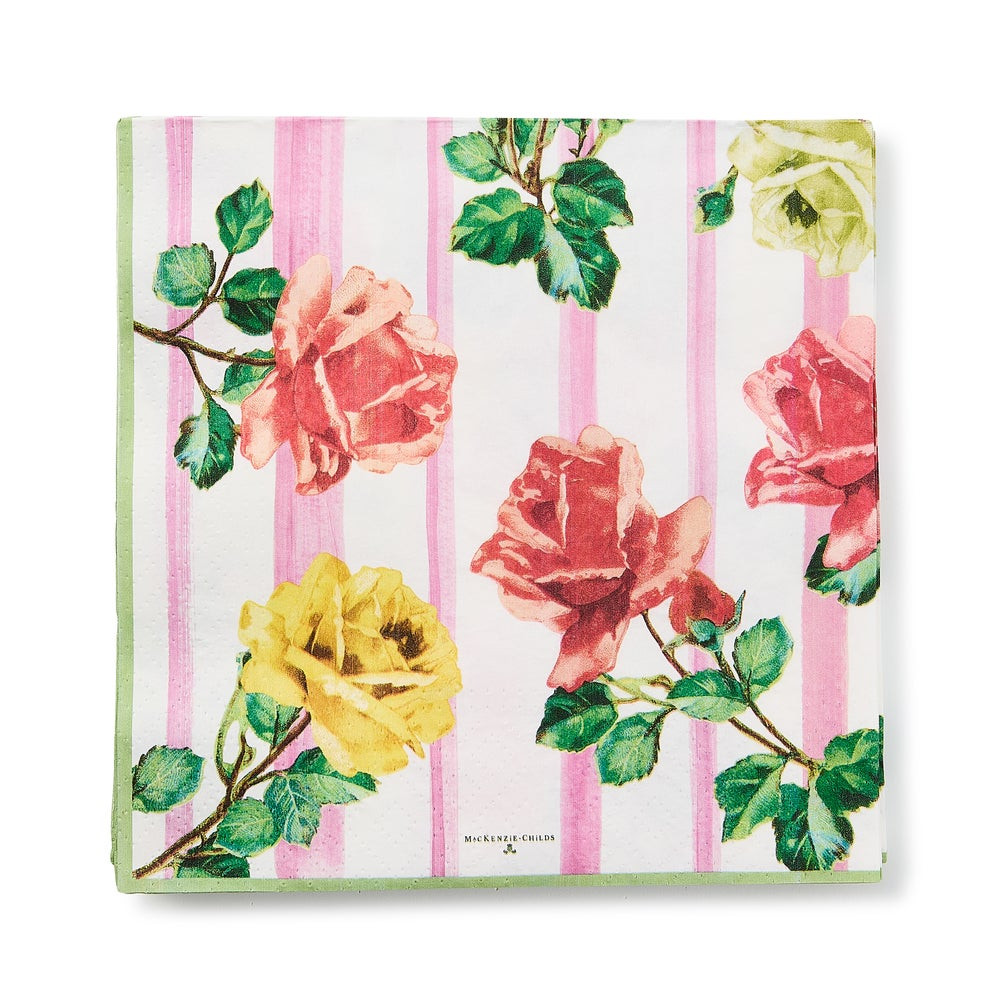 Garden Gala Dinner Paper Napkins | MacKenzie-Childs