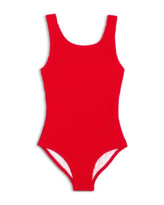 Girls' Crinkle One Piece Swimsuit - Little Kid, Big Kid | Bloomingdale's (AU)