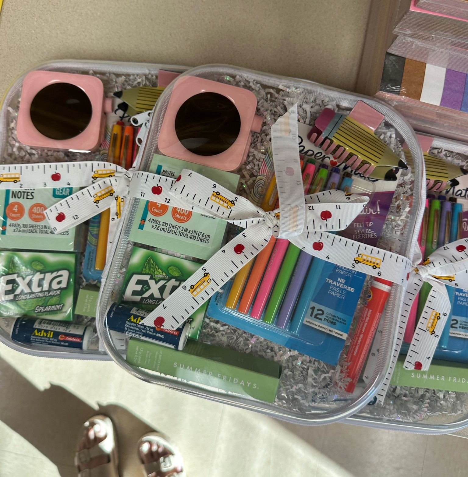 Put together these back-to-school teacher gifts and I love how they turned out!! They make the clear zipper case in different sizes so you can customize it and fill it with some other great items 💛

#LTKSeasonal #LTKFindsUnder50 #LTKKids