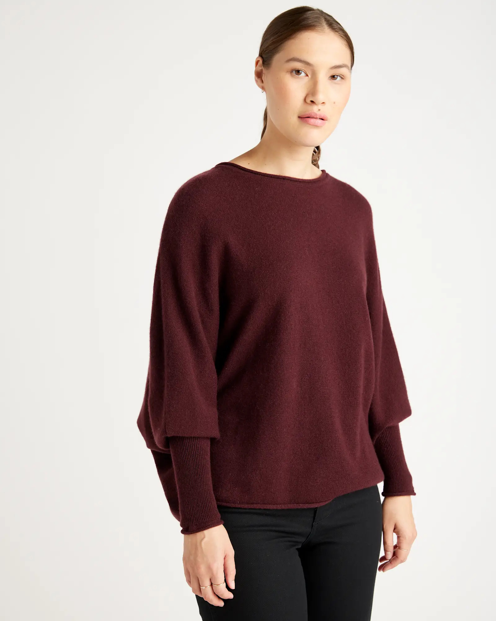 Mongolian Cashmere Batwing Sweater | Quince