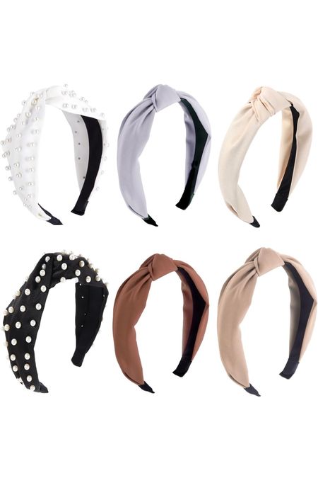 Knotted, no slip Headbands for Women. 

The pearls are such a fun classy touch ! 

#LTKfindsunder50 #LTKbeauty #LTKtravel