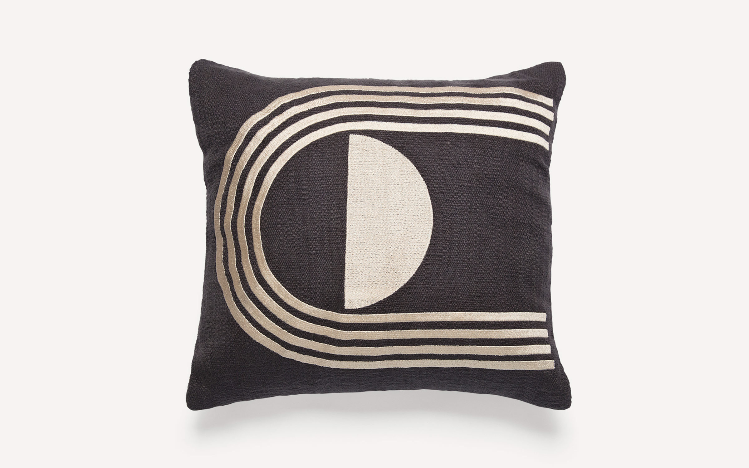 Portal Pillow Cover, Dark | Burrow | Burrow