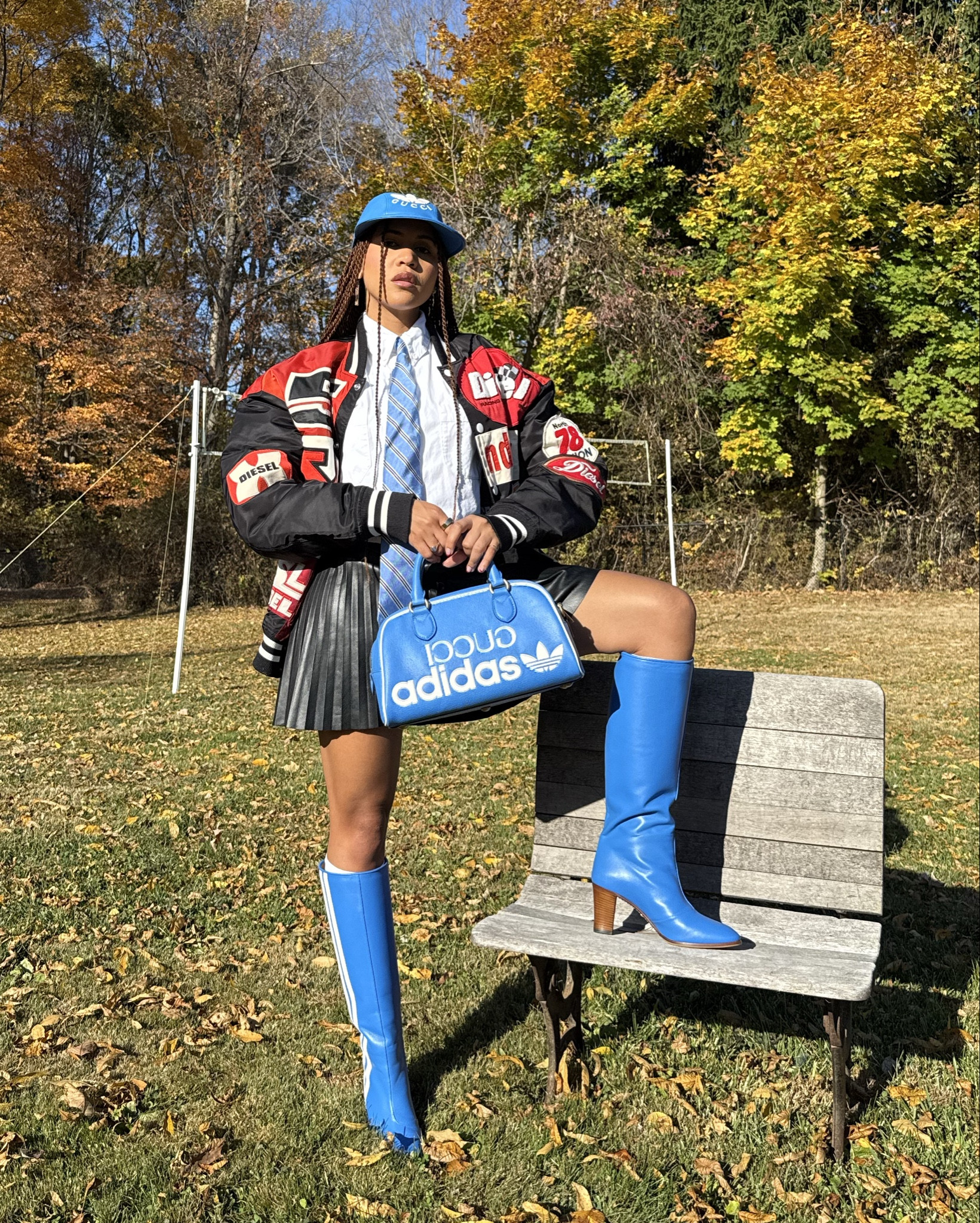 A pop of color never hurts a fall look 

#LTKStyleTip #LTKSeasonal #LTKShoeCrush