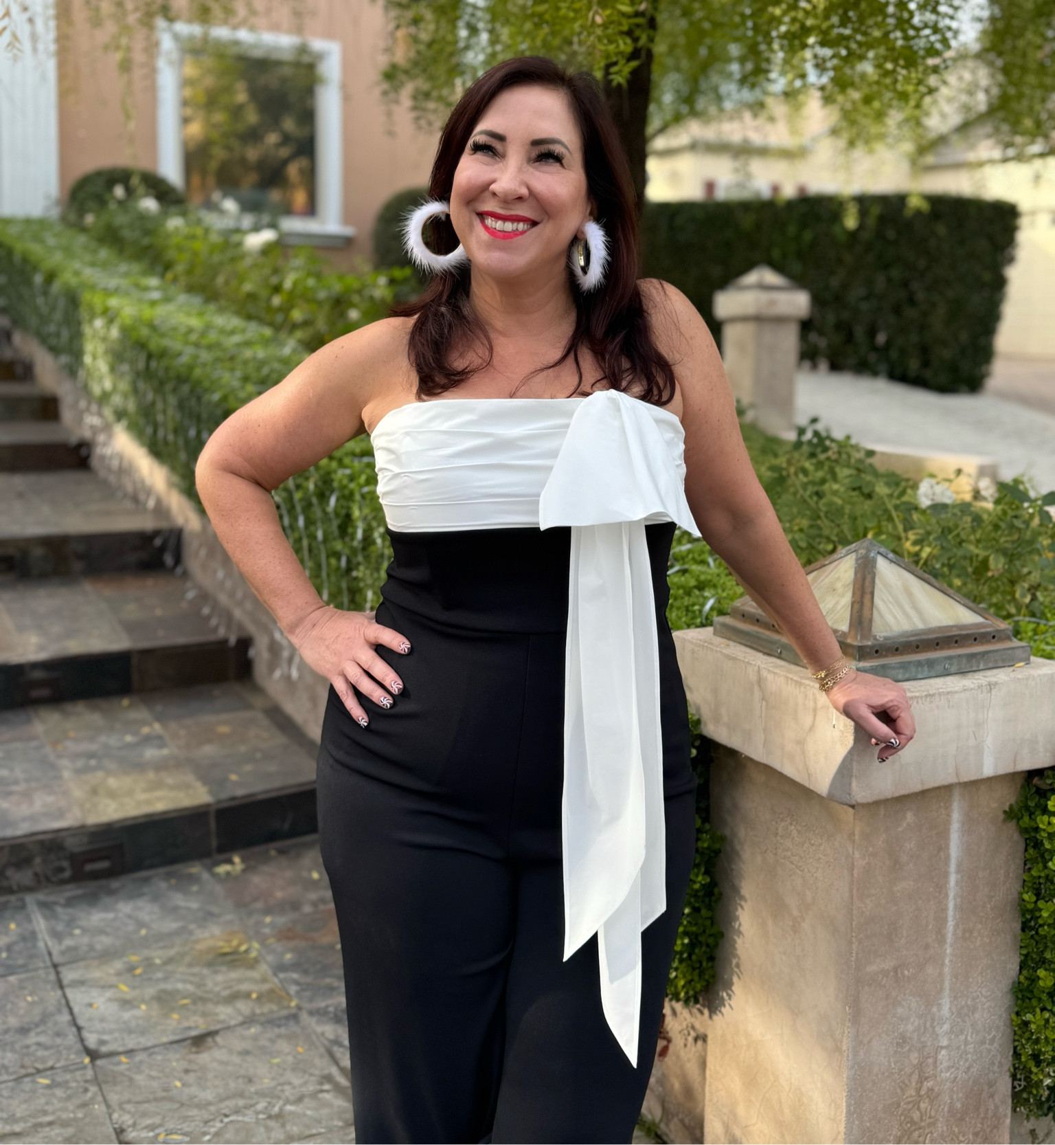 Obsessed with this flattering & timeless black & white jumpsuit from Adrianna Papell 💃🖤🖤

#LTKSeasonal #LTKParties #LTKOver40