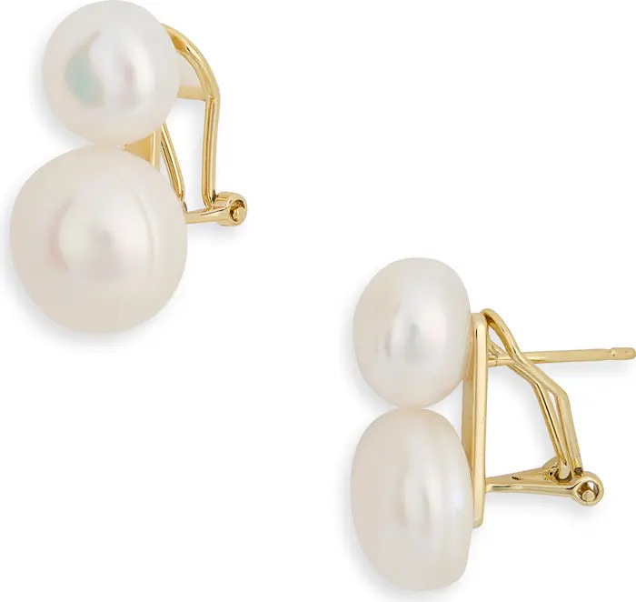 Bianca Double Pearl Earrings | Nordstrom